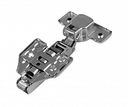 SETE Петля с довод PRESTIGE,2W,накладная,3D,с декор наклад,без евр,пр=45,H=0,сталь,HHC2W-3DAP